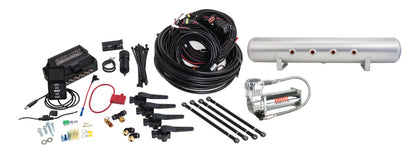 AIRLIFT 3H(1/4"Air Line,5 Gallon Lightweight Raw Alum.Tank,VIAIR 444C Comp) 27693 Photo - Primary