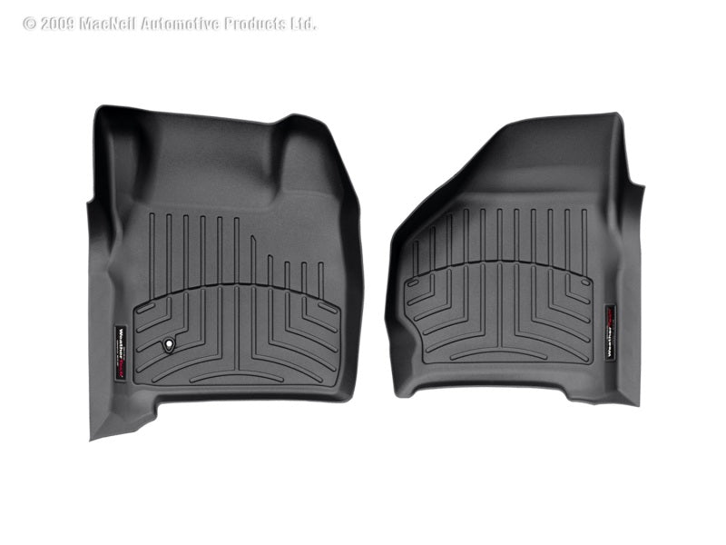 WeatherTech 99-07 Ford F250 Super Duty Crew Front FloorLiner - Black 440021 Photo - Primary