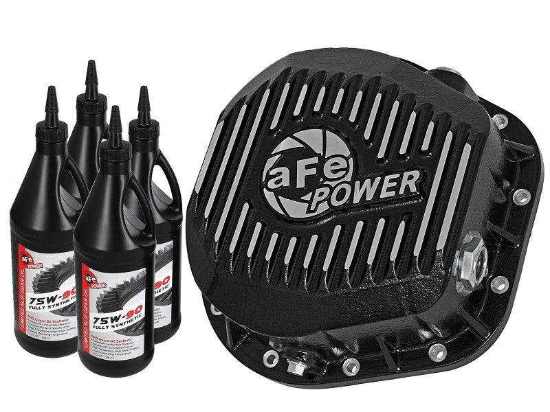 aFe  POWER 46-70022-WL Rear Differential Cover, Machined Fins; Pro Seri 46-70022-WL Photo - Primary