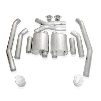 Stainless Works 2004 GTO 3in Catback Chambered Mufflers X-Pipe Wide Oval Tip GTOTOLTM GTOTOLTM Photo - Primary