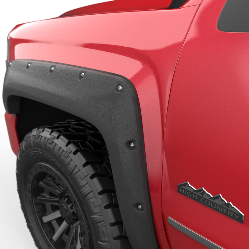 EGR 14-18 Chevrolet Silverado Bolt On Fender Flares 1500 (Set of 4) BLF1008 BLF1008 Photo - Close Up