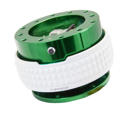 NRG Quick Release Kit - Pyramid Edition - Green Body / Glow In The Dark Pyramid Ring SRK-210GN/GL SRK-210GN/GL Photo - Primary