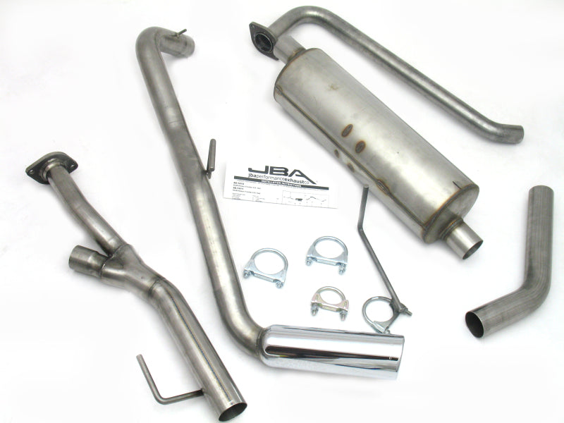JBA 04-19 Nissan Frontier 4.0L 409SS Pass Side Single Exit Cat-Back Exhaust 40-1411 40-1411 Photo - Primary