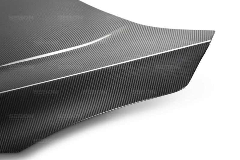 Seibon 2016-2017 Honda Civic Coupe/Sedan/Hatchback OEM Style Carbon Fiber Hood HD16HDCV-OE HD16HDCV-OE Photo - Primary