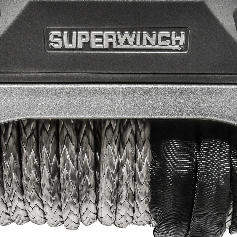 Superwinch 12000 LBS 12 VDC 3/8in x 80ft Synthetic Rope SX 12000SR Winch - Graphite 1712201 1712201 Photo - Unmounted