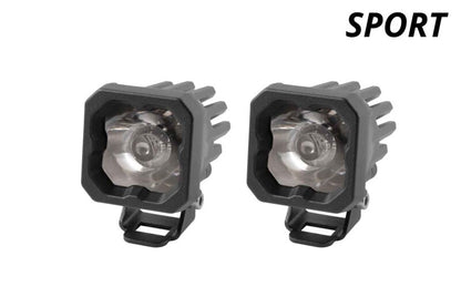 Diode Dynamics Stage Series C1 LED Pod Sport - White Wide Standard ABL (Pair) DD6440P DD6440P User 1