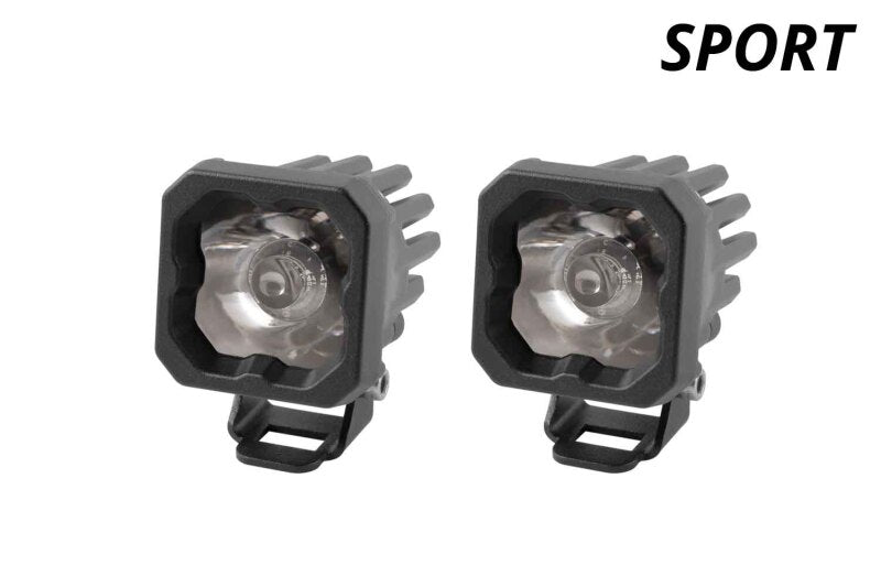 Diode Dynamics Stage Series C1 LED Pod Sport - White Flood Standard ABL (Pair) DD6445P DD6445P User 1