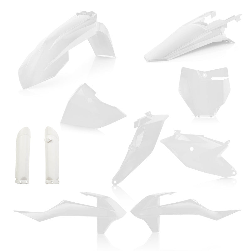Acerbis 18+ KTM SX85/21-24 GasGas MC85 Full Plastic Kit - White 2686020002 2686020002 Photo - Primary