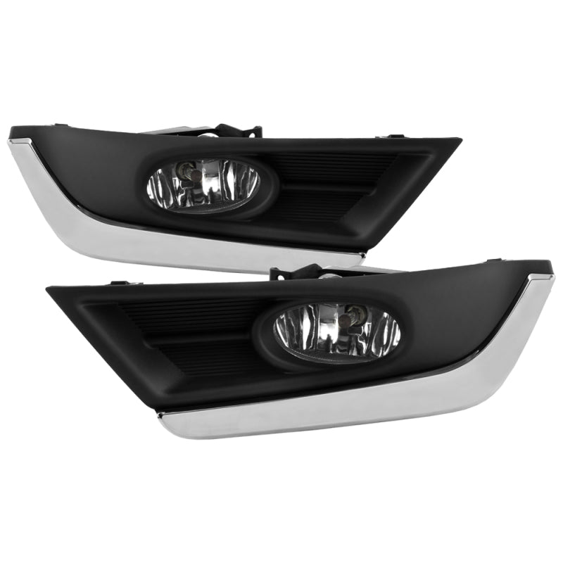 Spyder 17-18 Honda CRV OEM Chrome Trim Fog Lights w/Switch & Cover - Clear (FL-HCRV2017-C) 5084897 5084897 Photo - Primary