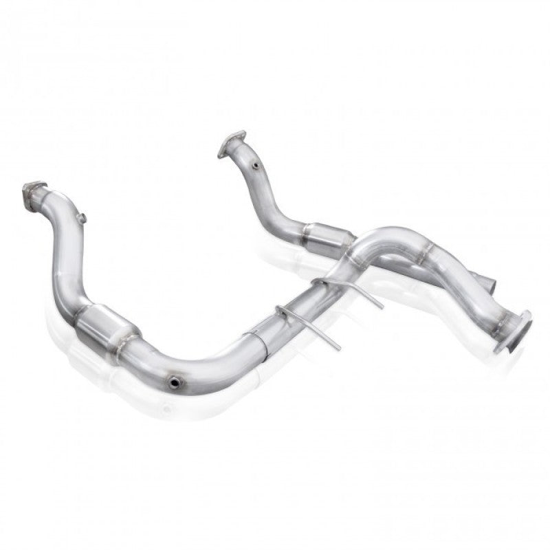 Stainless Works 2017 F-150 Raptor 3.5L 3in Downpipe High-Flow Cats Factory Connection FTR17DPCAT FTR17DPCAT Photo - out of package