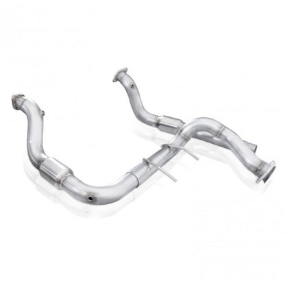 Stainless Works 2017 F-150 Raptor 3.5L 3in Downpipe High-Flow Cats Factory Connection FTR17DPCAT FTR17DPCAT Photo - out of package