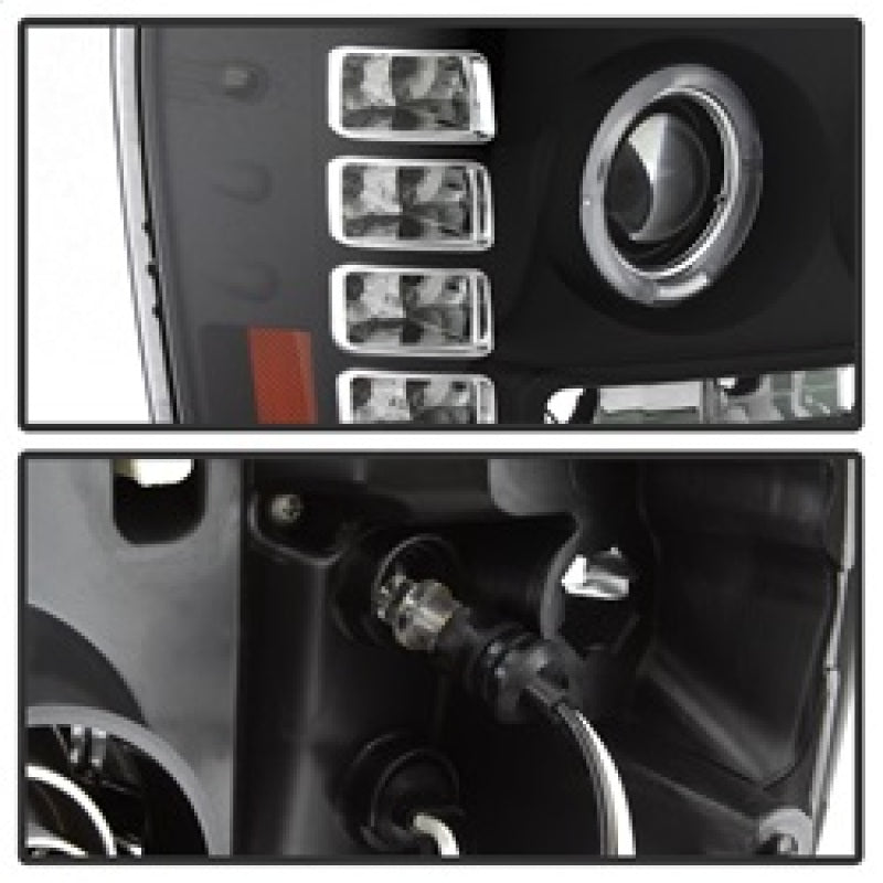 Spyder GMC Sierra 1500/GMC Sierra Denali 08-13 Projector LED Halo- LED Blk PRO-YD-GS07-HL-BK 5010605 5010605 Photo - Unmounted