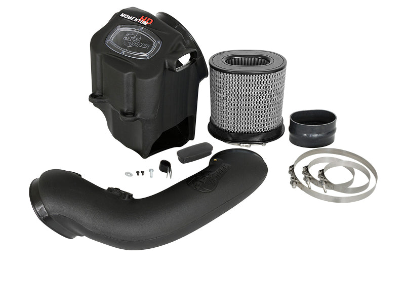 aFe Momentum HD Pro Dry S Cold Air Intake System for Ford Diesel Trucks 51-73006 Photo - Unmounted
