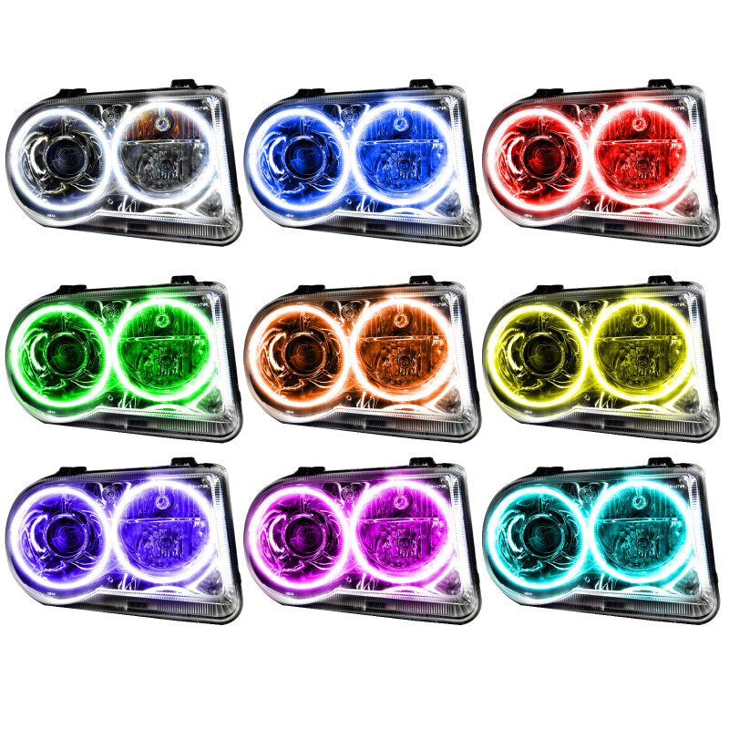ORACLE Lighting Oracle 05-10 Chrysler 300C V8 SMD HL - HID - NO BULBS - ColorSHIFT w/ 2.0 Controller 8186-333 8186-333 Photo - Primary