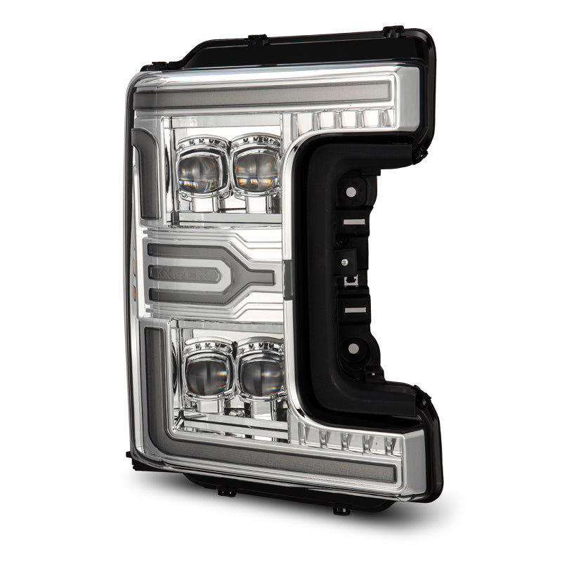 AlphaRex 17-19 Ford F-250/350/450/550 Super Duty NOVA-Series LED Proj Headlights Chrome w/SS & SBDRL 880347 880347 User 1