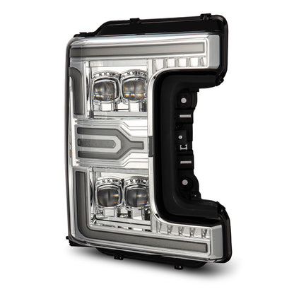 AlphaRex 17-19 Ford F-250/350/450/550 Super Duty NOVA-Series LED Proj Headlights Chrome w/SS & SBDRL 880347 880347 User 1