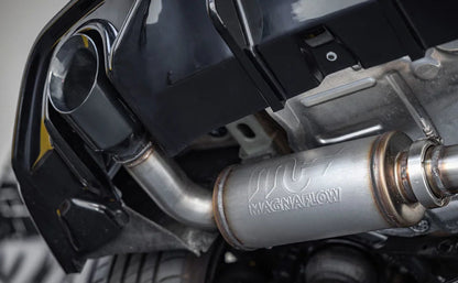 Magnaflow 22-23 VW GTI NEO Cat-Back Exhaust Black Chrome 19622 19622 Photo - Mounted