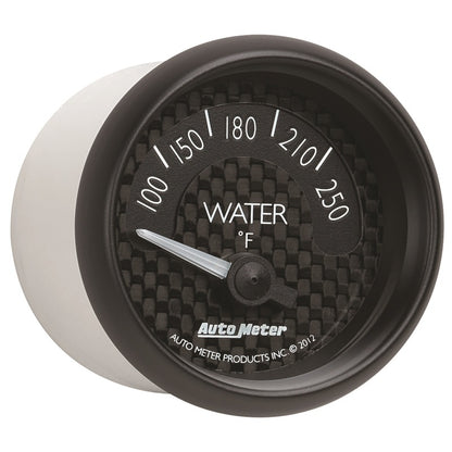 Autometer Gauge, Water Temp, 2 1/16", 250 Deg. F, Elec, Gt 8037 User 5