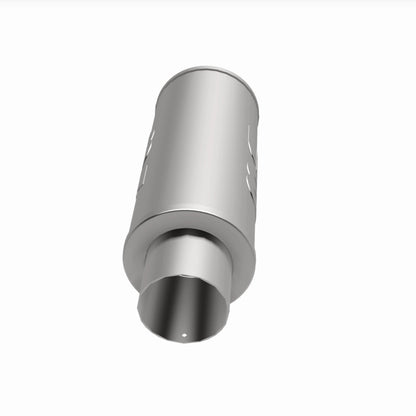 MagnaFlow 6" Round Center/Center Performance Muffler With Tip 14822 360 Degree Image Set