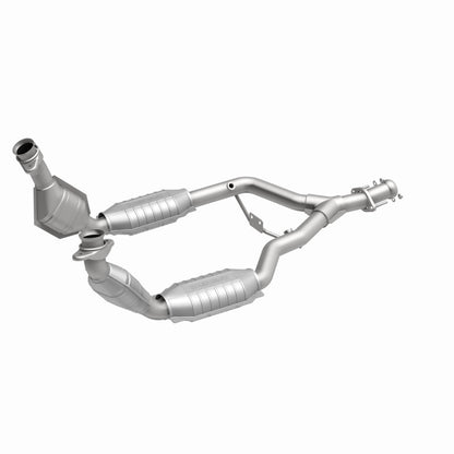 MagnaFlow Ford Mustang HM Grade Federal / EPA Compliant Direct-Fit Catalytic Converter 93344 360 Degree Image Set