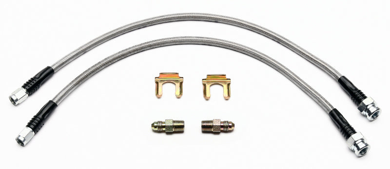 Wilwood Flexline Kit, Front, 1995-98 Nissan 240SX w/ FSL4 Caliper 220-9199 User 1