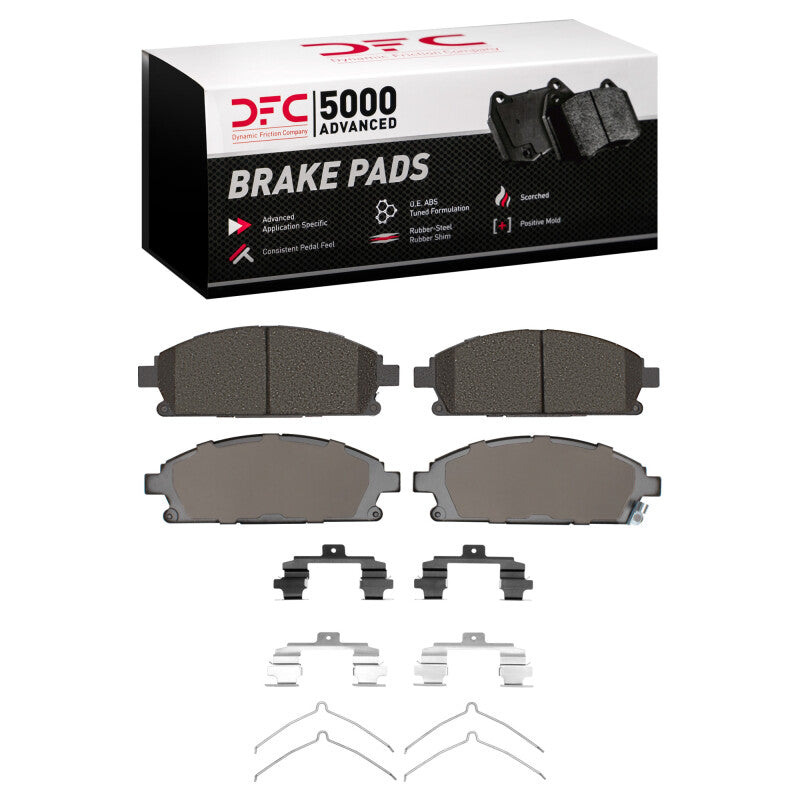 DFC DFC 5000 Advanced Ceramic Brake Pads Brakes, Rotors & Pads Brake Pads - OE main image