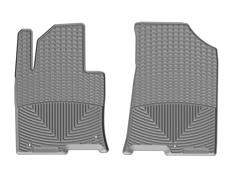 WeatherTech 2016+ Hyundai Sonata Front Rubber Mats - Grey (Fits Hybrid-Does Not Fit Plug-In Hybrid) W385GR W385GR Photo - Primary