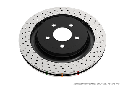 DBA 2013 Mercedes-Benz GL350 AMG Performance Pkg Rear 4000 Series Drilled Rotor DBA43031XD