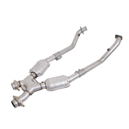 BBK Performance 99-04 Mustang 4.6L 2.5 X-Pipe W/ Converters 1670 Photo - Primary