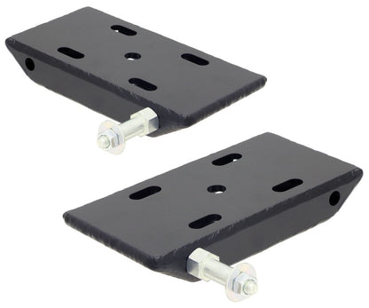 RockJock YJ Heavy Duty Spring Plates w/ Sway Bar Mounts 2 1/2in Wide Springs CE-9031F CE-9031F Photo - Primary
