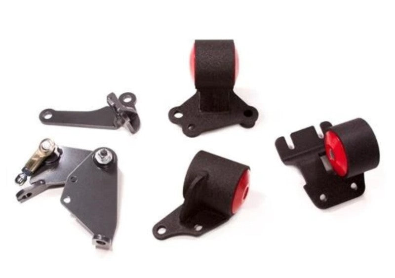 Innovative 90-93 Integra B-Series Black Steel Mounts 95A Bushings (Cable to Hydro Conversion) 49351-95A 49351-95A User 1