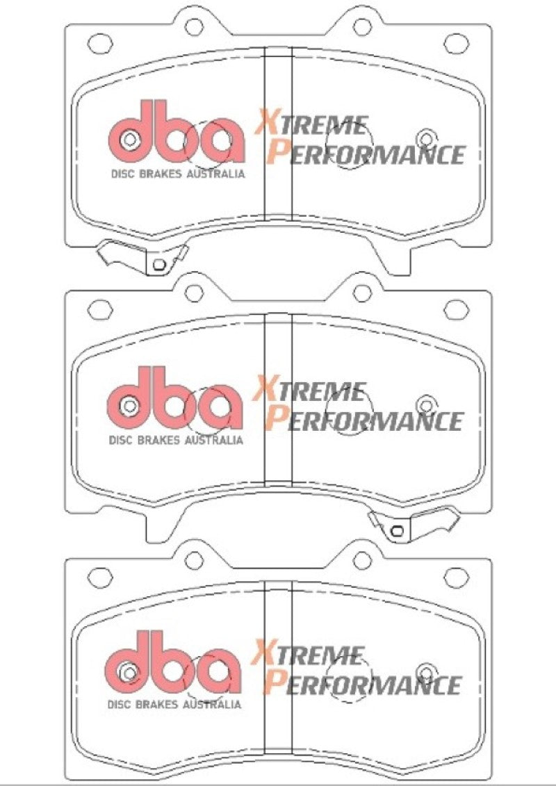 DBA 2010+ Nissan Patrol Y62 5.6L XP Performance Front Brake Pads DB2242XP DB2242XP Photo - out of package