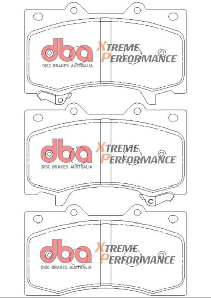 DBA 2010+ Nissan Patrol Y62 5.6L XP Performance Front Brake Pads DB2242XP DB2242XP Photo - out of package