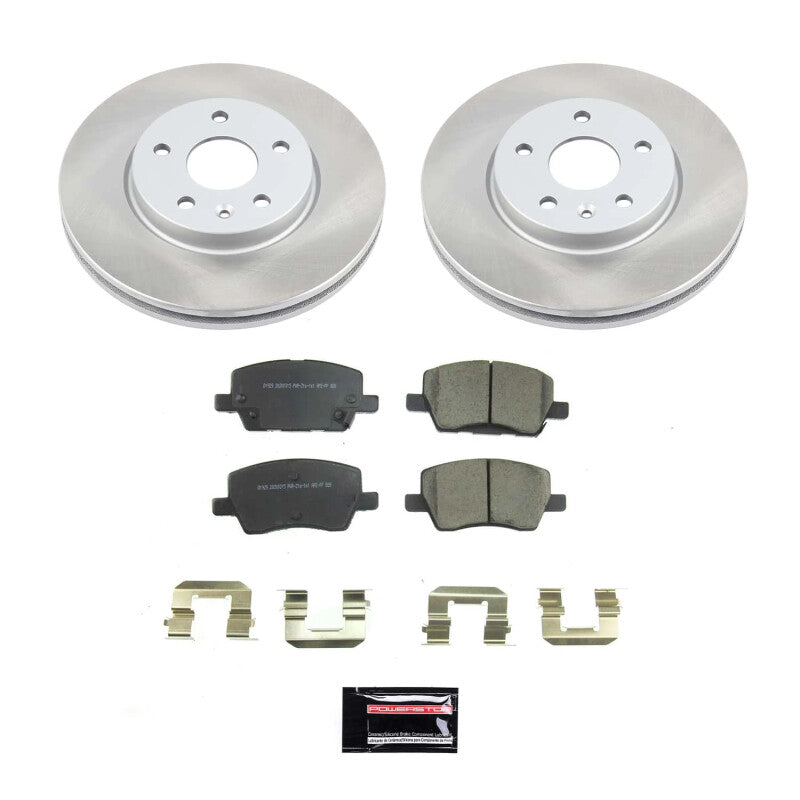 PowerStop Power Stop 18-20 Chevrolet Sonic Front Semi-Coated Rotor Kit SC8635 SC8635 Photo - Primary