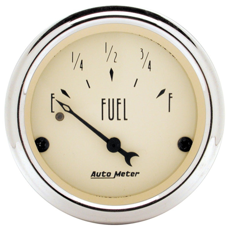 Autometer Gauge Kit 5 Pc. 3 1/8" & 2 1/16" Elec. Km/H Speedometer Antique Beige 1809-M User 1