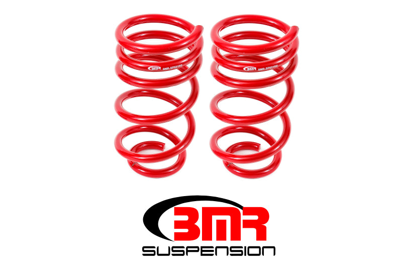 BMR 10-15 5th Gen Camaro V8 Rear Lowering Springs - Red SP021R SP021R Photo - Primary