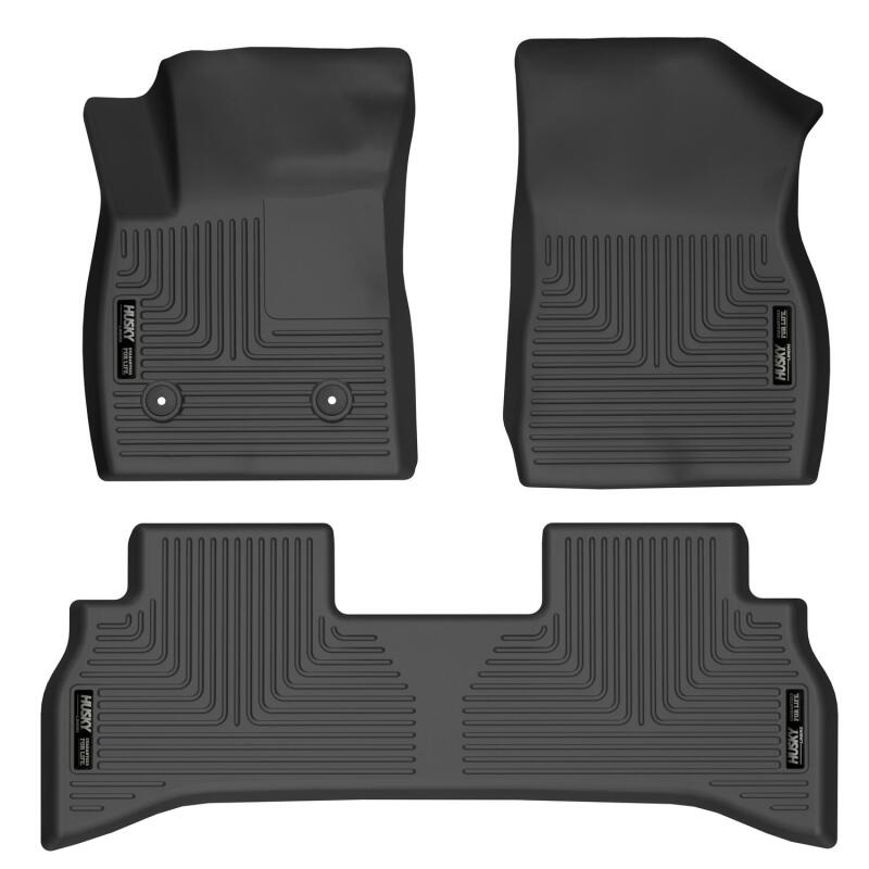 Husky Liners 21-22 Chevrolet Trailblazer (RWD) WeatherBeater Front & 2nd Seat Floor Liners - Black 95161 95161 Photo - Primary