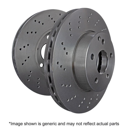 EBC 2010+ Lotus Evora 3.5L RK Series Premium Rear Rotors RK2015XD RK2015XD Photo - Primary