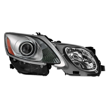 SPYDER xTune Lexus GS 06-11 OE Projector Headlights - Chrome Right PRO-JH-LGS06-AFS-AM-C-R 9936395 9936395 Photo - Primary