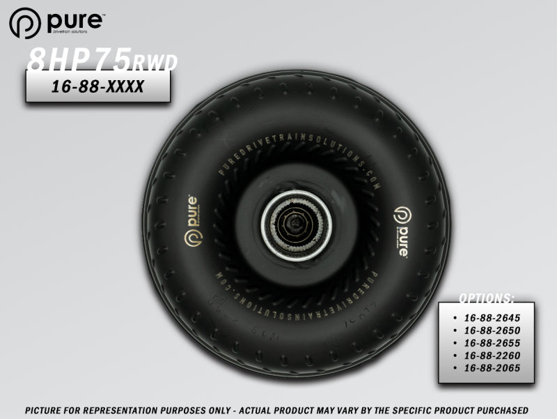 Pure Drivetrain Solutions PDS Billet Race Torque Converter Drivetrain Torque Converters main image