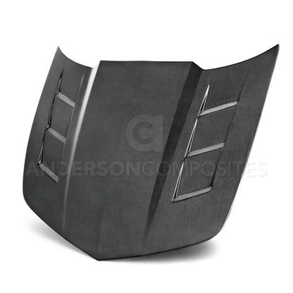 Anderson Composites 10-13 Chevy Camaro TSII-style Carbon Fiber Hood AC-HD1011CHCAM-TSII AC-HD1011CHCAM-TSII Photo - Primary