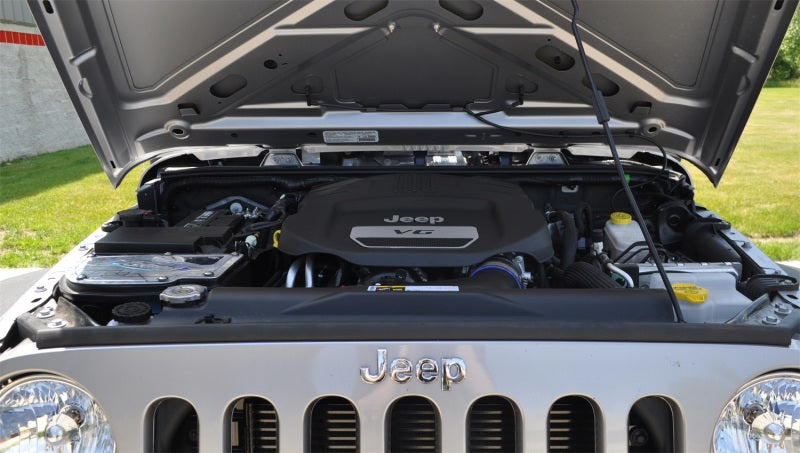 Volant 12-13 Jeep Wrangler 3.6L V6 PowerCore Closed Box Air Intake System 176366 Photo - Mounted