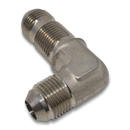 Russell -6 AN 90° Flare Bulkhead Adapter (Endura Finish) 661251 Photo - out of package