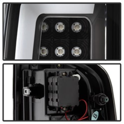 Spyder Chevy Colorado 2015-2017 Light Bar LED Tail Lights - Black ALT-YD-CCO15-LED-BK 5084576 5084576 Photo - Unmounted