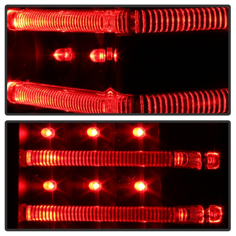 SPYDER Xtune Hummer H3 06-09 ( Non H3T ) LED Tail Lights Black ALT-ON-HH306-LED-BK 5017697 5017697 Photo - Unmounted