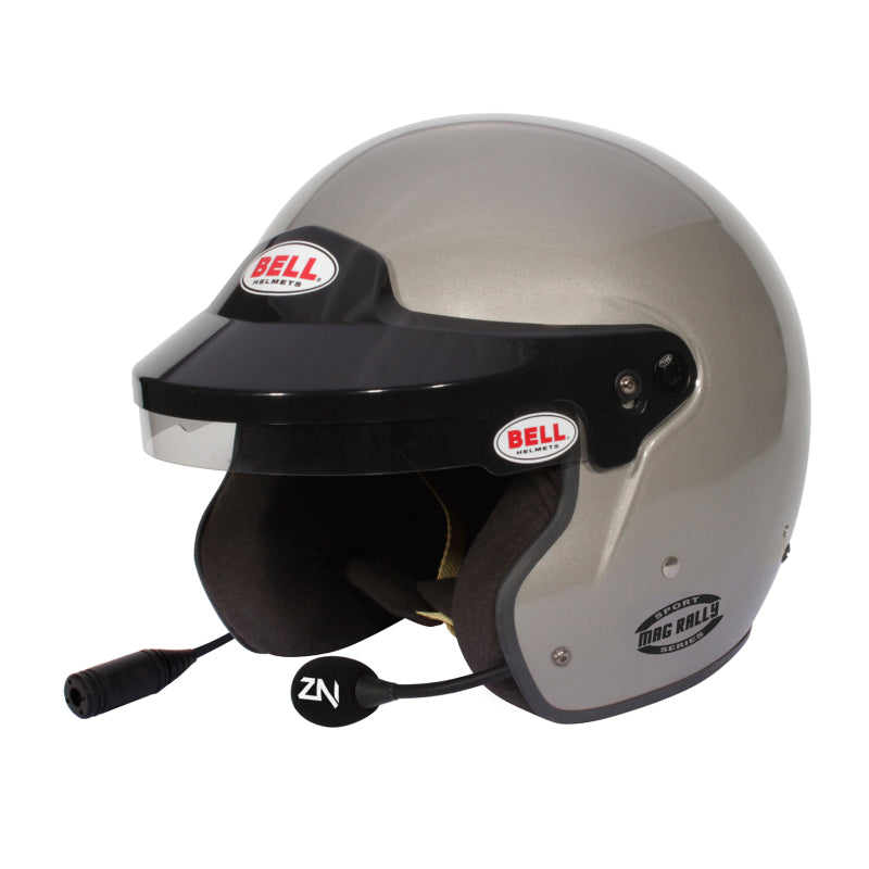 Bell Mag Rally FIA8859 V15 (RADIO) - Size 60 (Titanium Silver) 1435A03 1435A03 Photo - Primary