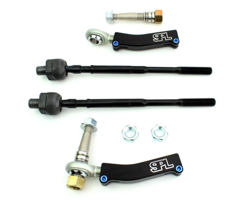 SPL Parts Bumspteer Adjustable Tie Rod End Kit Power Steering NB Miata Drift Discontinued SPL TRE NBPS Photo - out of package