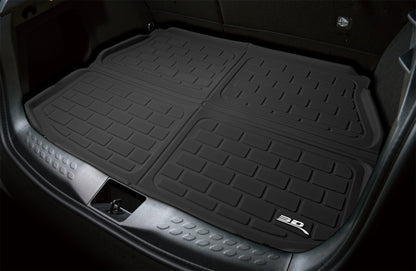 3D MAXpider 21-24 Toyota Sienna Behind 2Nd Row Kagu Black Cargo Liner M1TY2721309 M1TY2721309 Photo - Mounted