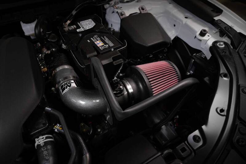 K&N Engineering K&N 23-24 Mazda CX-50 L4 2.5L Turbo Performance Air Intake System 77-2589KC 77-2589KC Photo - Mounted