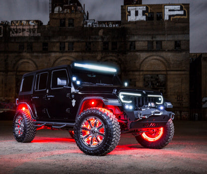 ORACLE Lighting Oracle Black Series - 7D 13.5in 72W Dual Row LED Light Bar - 6000K 5806-001 5806-001 Photo - Mounted